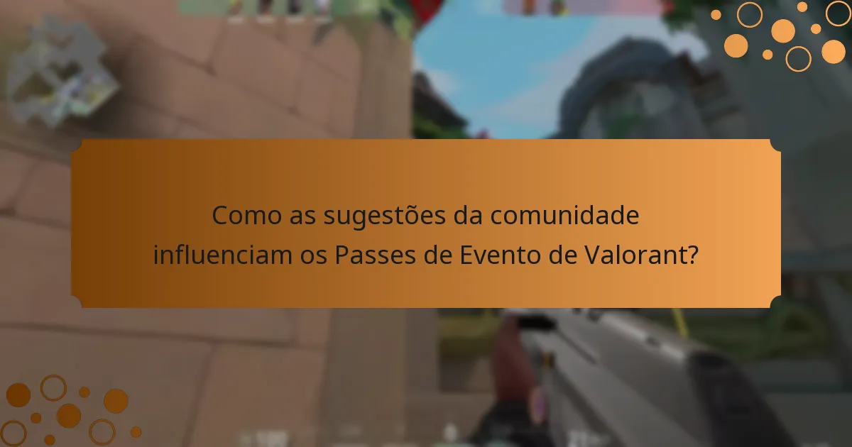 Como as sugestões da comunidade influenciam os Passes de Evento de Valorant?
