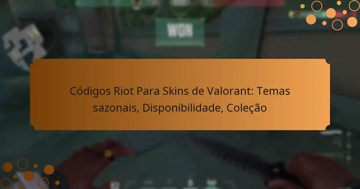 Códigos Riot Para Skins de Valorant: Temas sazonais, Disponibilidade, Coleção