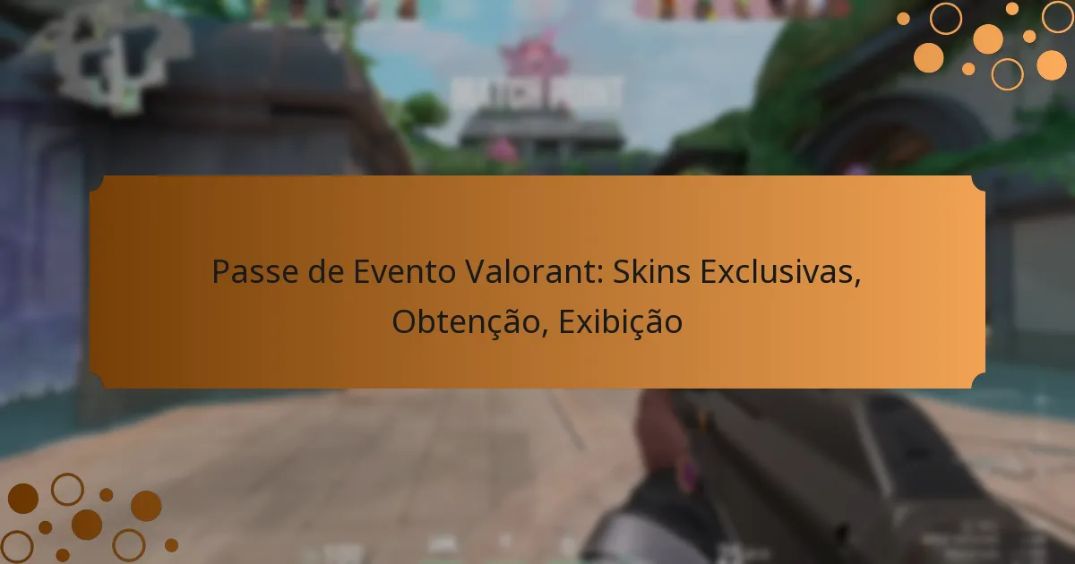 Passe de Evento Valorant: Skins Exclusivas, Obtenção, Exibição